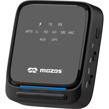 MOZOS B3 aptX HD Bluetooth 5.0 oddajnik-sprejemnik (transceiver) z Optical/AUX