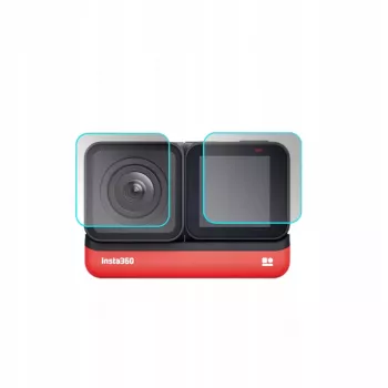 SUNNYLIFE 4x zaščitna folija iz kaljenega stekla za Insta360 One R 4K Edition LCD zaslon