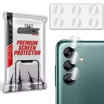Zaščitno steklo za leče kamere GrizzGlass za Samsung Galaxy A04s - kaljeno steklo 9H