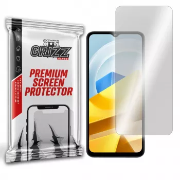 GrizzGlass Hybrid Glass zaščitno steklo za zaslon za Xiaomi POCO M5 (1 paket)
