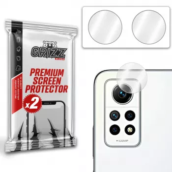 GrizzGlass HybridGlass zaščita za leče kamere za Xiaomi Redmi Note 12 Pro 4G