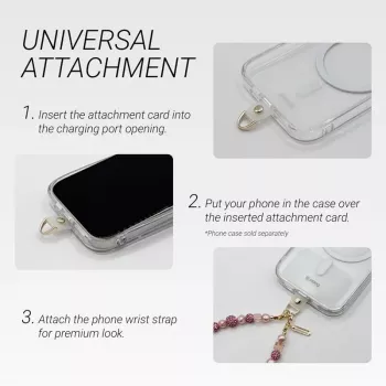 Crong Phone Crossbody vrvica za telefon Midnight Link