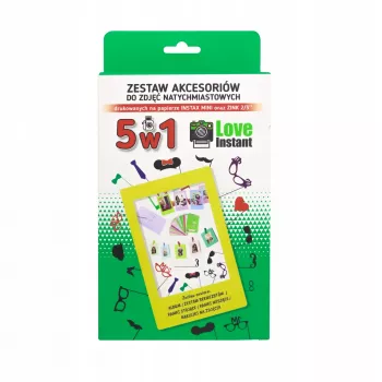 LOVEINSTANT 5-v-1 komplet dodatkov za Fujifilm Instax Mini 40, 11, 9, 8, 7s, Evo, LiPlay, 90, 70