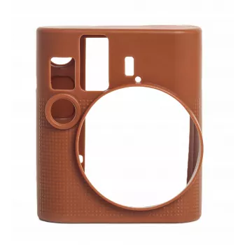 LOVEINSTANT silikonski zaščitni ovitek za Fujifilm Instax Mini 41 – rjav