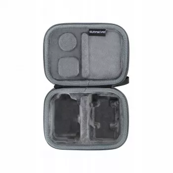 SUNNYLIFE trda zaščitna shranjevalna torbica za DJI Osmo Action 3 – črna