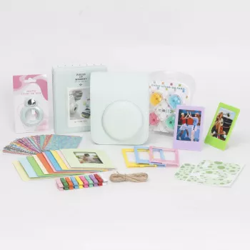 LOVEINSTANT 8-v-1 komplet dodatkov za Fujifilm Instax Mini 12, mint zelena