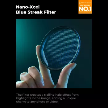 K&F Concept Nano-X anamorfni filter Blue Streak 72mm