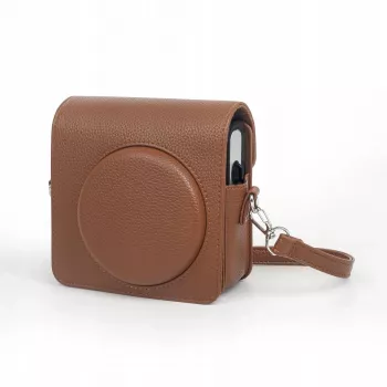 LOVEINSTANT zaščitni ovitek za Fujifilm Instax Square SQ40 - rjav