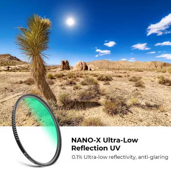 K&F Concept Nano-X MRC UV filter z ultra nizkim odbojem 95mm