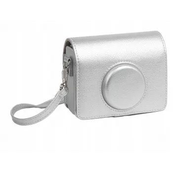 LOVEINSTANT ovitek torbica za Fujifilm Instax Mini Evo / srebrna