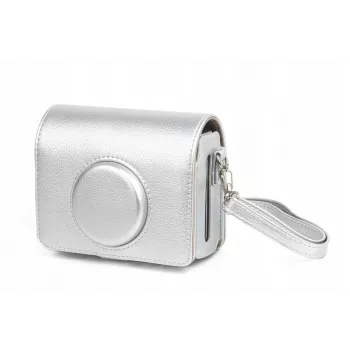 LOVEINSTANT ovitek torbica za Fujifilm Instax Mini Evo / srebrna