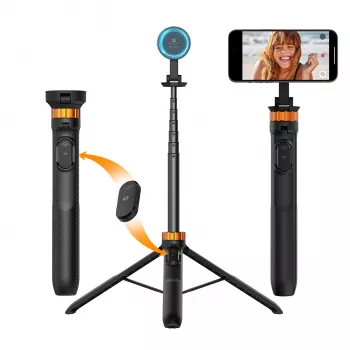 KF selfie palica stojalo 162 cm magnetno MagSafe za pametni telefon z daljinskim upravljalnikom Kf09.139