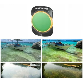 SUNNYLIFE krožni polarizator CPL MC večplastni filter za DJI Osmo Pocket 3 OP3-FI854-C