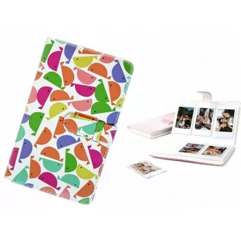 LOVEINSTANT fotoalbum za Fujifilm Instax Mini 12 40 11 9 8 7 Evo Liplay Link – 96 fotografij – vzorec kitov