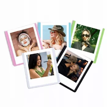 LOVEINSTANT komplet 5 magnetnih okvirjev za fotografije za Polaroid Go – mešane barve