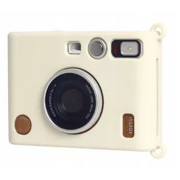 LOVEINSTANT silikonski ovitek za Fujifilm Instax Mini Evo - bel