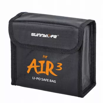 SUNNYLIFE ognjevarna torbica za 3 baterije DJI Air 3 / 3S