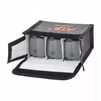 SUNNYLIFE ognjevarna torbica za 3 baterije DJI Air 3 / 3S