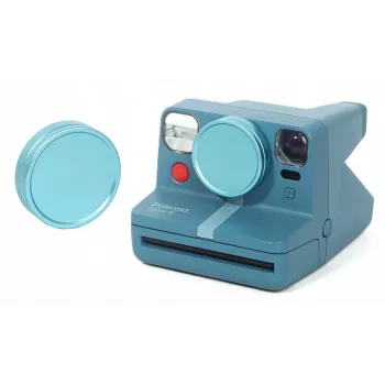 LOVEINSTANT aluminijast pokrov objektiva za Polaroid Now Now+ moder