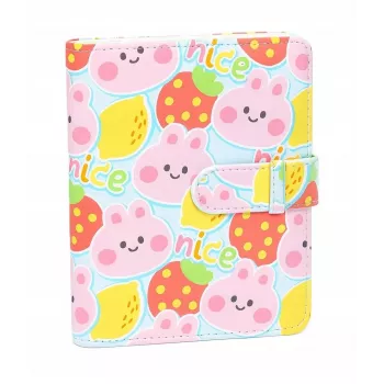 LOVEINSTANT fotoalbum za 64 fotografij za Fujifilm Instax Mini 99 41 12 40 11 Evo Liplay Link / Pink Bear – Nice