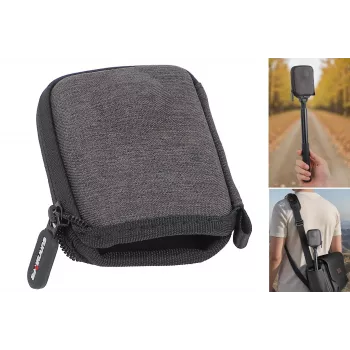 SUNNYLIFE Mini trda torbica za prenašanje za DJI Osmo Pocket 3 – črna