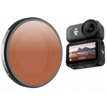 SUNNYLIFE hibridni filter 2 v 1 polarizacijski PL + sivi ND64 za DJI Osmo Nano + torbica / On-fi073-64p