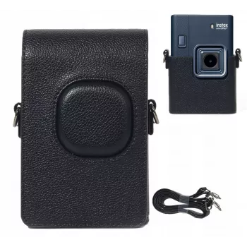 LOVEINSTANT zaščitni ovitek za Fujifilm Instax Mini LiPlay+ – črn