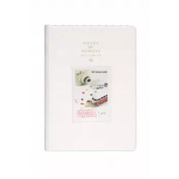 LOVEINSTANT fotoalbum za 128 posnetkov za Fujifilm Instax Mini 99 12 40 11 41 Evo LiPlay Link / bel