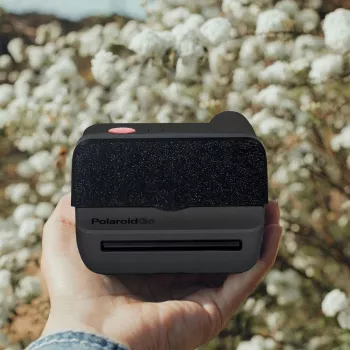 LOVEINSTANT pokrov objektiva za Polaroid Go Gen 1 / Gen 2, črn