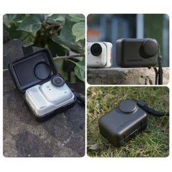 SUNNYLIFE trdo etui za Insta360 GO Ultra kamero – črn (GU-SN135-D)