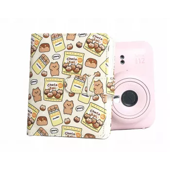 LOVEINSTANT foto album 64 fotografij za Fujifilm Instax Mini 99 41 12 40 11 Evo Liplay Link / čokoladni medvedki