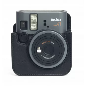 LOVEINSTANT 4-v-1 komplet dodatkov za Fujifilm Instax Mini 41 – črna torbica, album, okvirji in nalepke