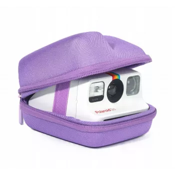 LOVEINSTANT trda EVA torbica za fotoaparat za Polaroid Go – vijolična