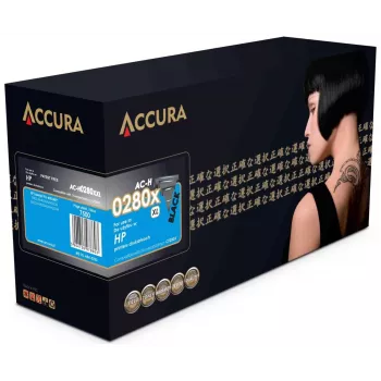 Accura kartuša s tonerjem HP št. 80X (CF280X) kompatibilna XXL visoke izdatnosti črna