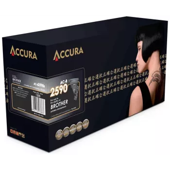 Accura kompatibilna kartuša s tonerjem Brother TN-2590 črna
