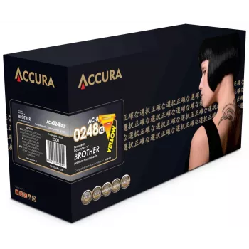 Accura Brother toner (TN-248XLY) zamenjava – rumena visoke izdatnosti