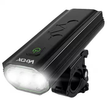 VAYOX VA0112 kolesarska sprednja luč, 980 lm, 4000 mAh, funkcija powerbank, IPX6, USB-C