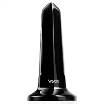 VAYOX VA0127 sobna DVB-T/T2 antena, črna, 28 dBi, 3m koaksialni kabel, napajanje prek USB