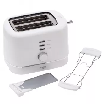 Adler AD 3224 bel opekač kruha 750W 2 reži