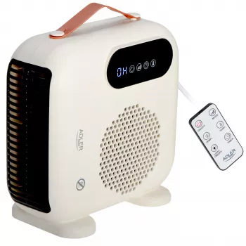 Adler AD 7756 keramična grelna pihalna naprava 1500W črna