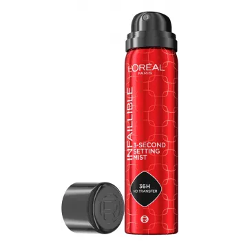 L'Oreal Infaillible 3-Second Setting Mist sprej za fiksiranje ličil 75ml