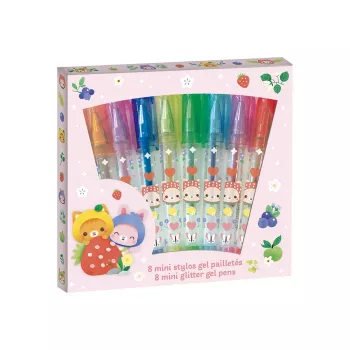 Janod gel pisala mini 8 barv Fruity Cuties 6+