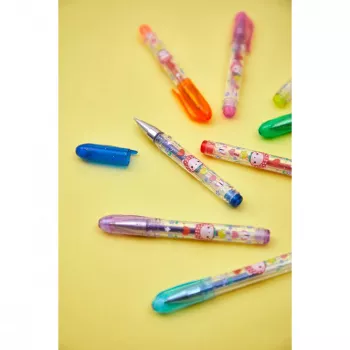 Janod gel pisala mini 8 barv Fruity Cuties 6+