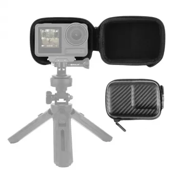 PULUZ trdo zaščitno ohišje za DJI Osmo Action 4 / Action 3 - črno (PU946B)