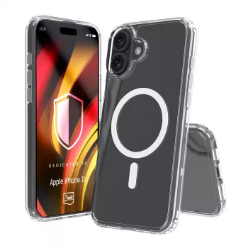 Ovitek 3MK PROTECTION za Apple iPhone 16 - 3mk Hardy LiqForce MagCase