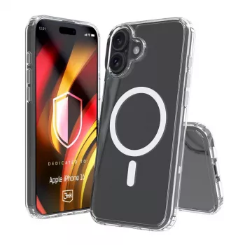 Ovitek 3MK PROTECTION za Apple iPhone 16 - 3mk Hardy LiqForce MagCase