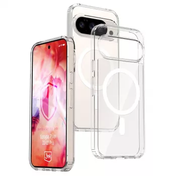 3MK PROTECTION Google Pixel 10/10 Pro - 3mk Hardy LiqForce MagCase črna
