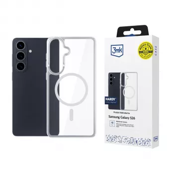 3MK PROTECTION Samsung Galaxy S26 - 3mk Hardy LiqForce MagCase črna