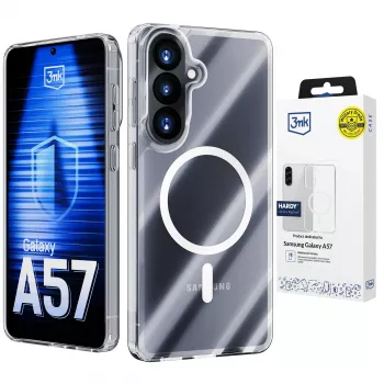 3MK PROTECTION Samsung Galaxy A57 – 3mk Hardy LiqForce MagCase črn