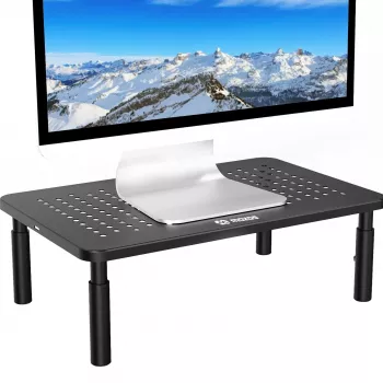 MOZOS SPM3 podstavek za monitor, črn
